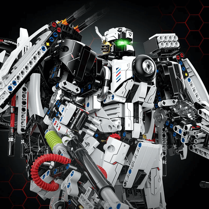Guly 60520 - Cyberpunk Mecha Sport Bike - vue 6 | Power Blockz
