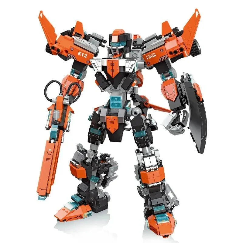 Transformer Titan Knight Mecha Robot Warrior | 996pcs - Transformer Titan Knight Mecha Robot Warrior | Power Blockz