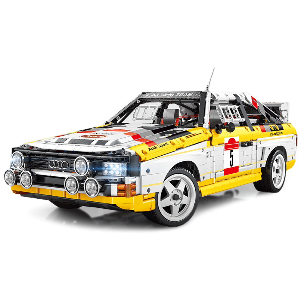 Happy Build YC-23043 - Static Version - Audi Rally Quattro Group B 1984 | Power Blockz