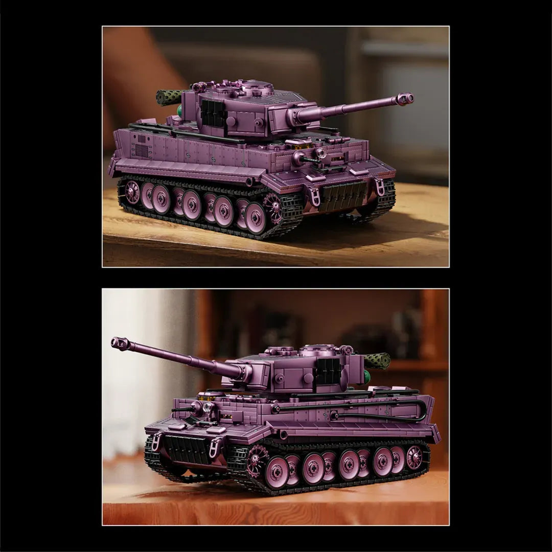 12GO 97009 - The Tiger Heavy Tank - vue 6 | Power Blockz