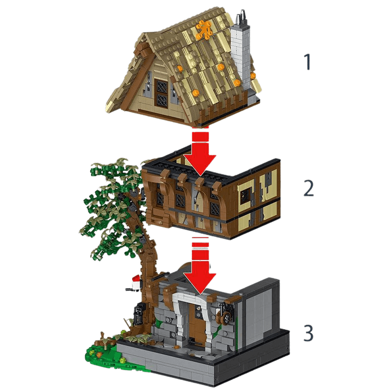 Mork 033031 - Medieval Blacksmith - vue 7 | Power Blockz