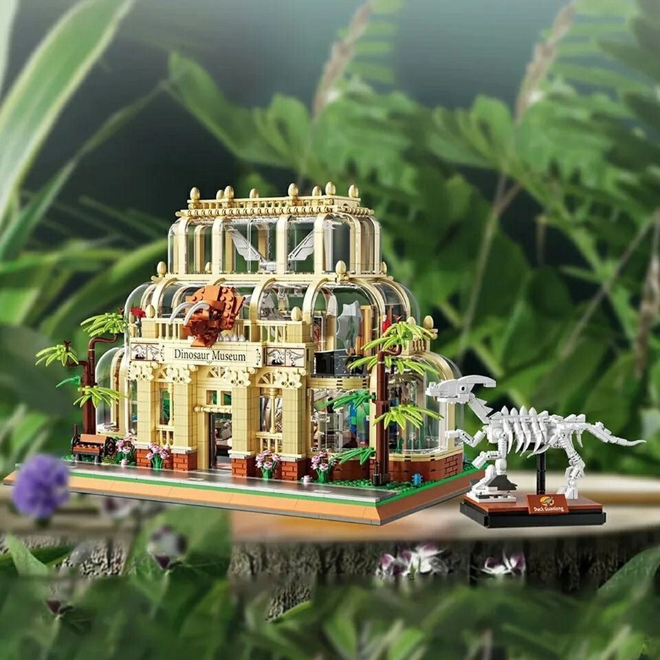 Zhegao 613000 - Natural History Dino Museum - vue 2 | Power Blockz