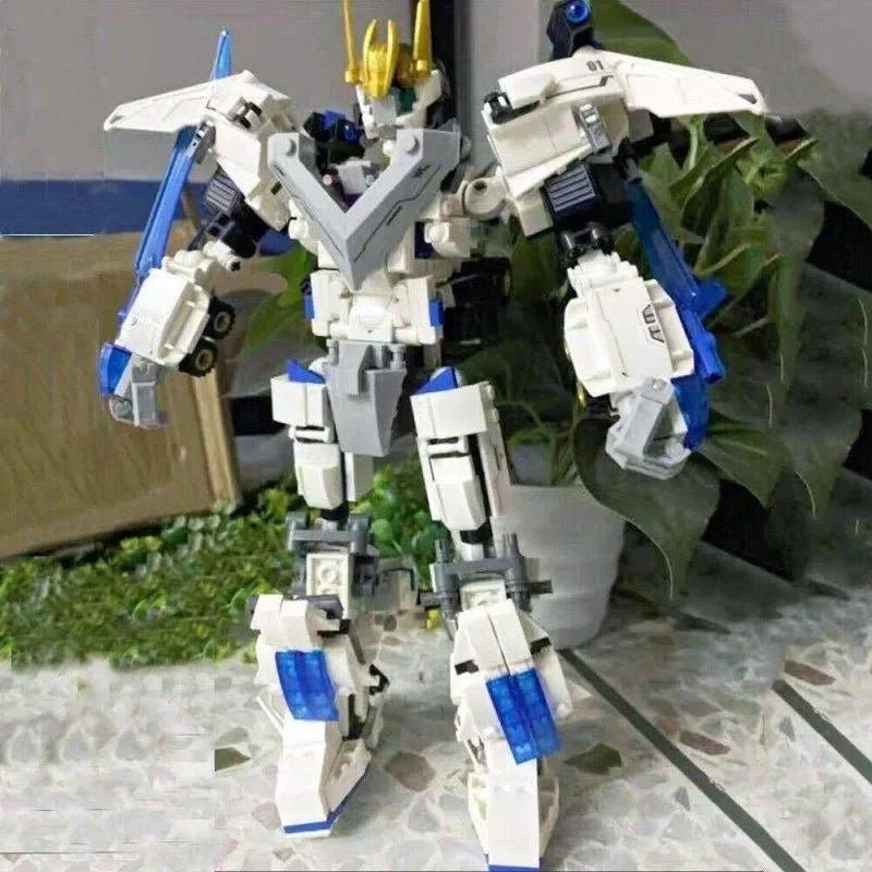 Deformation Wind Blade Mech Robot | 901pcs - Deformation Wind Blade Mech Robot - vue 8 | Power Blockz