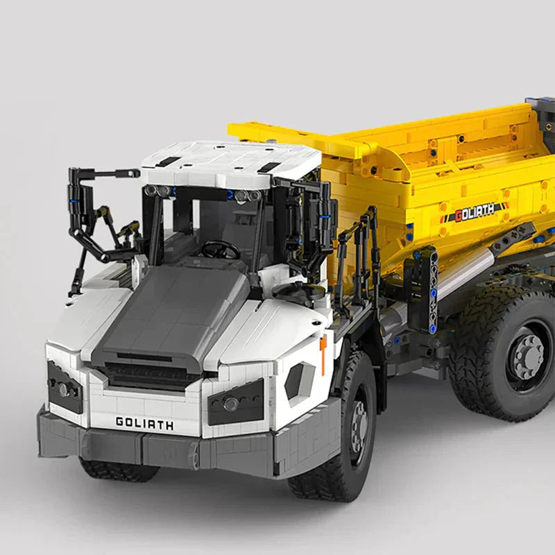 CaDa C61054 - RC Articulated Dump Truck - vue 5 | Power Blockz