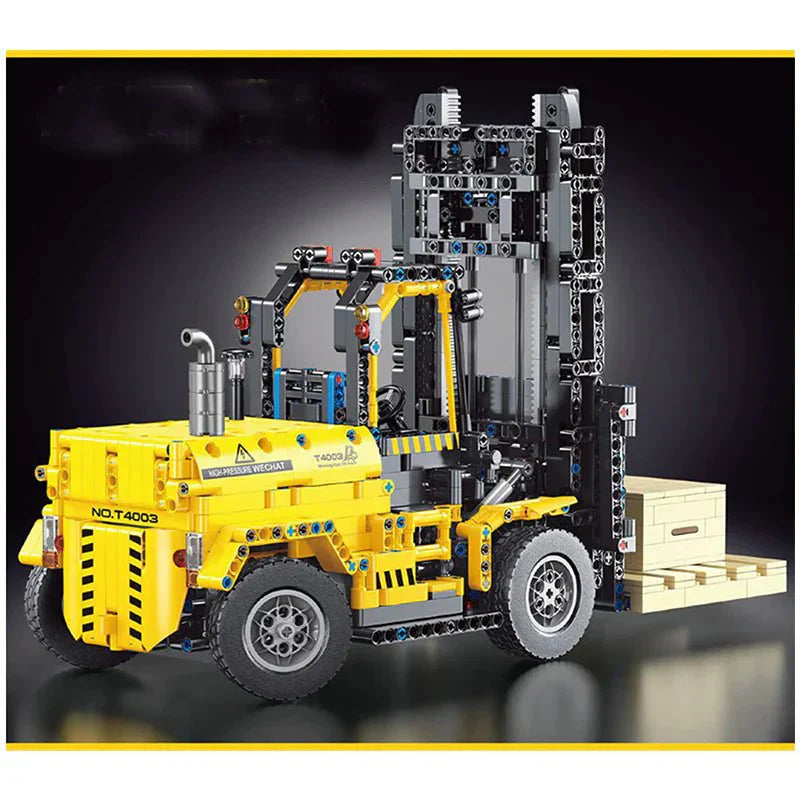 Mould King 13106 - RC Industrial Forklift - vue 3 | Power Blockz