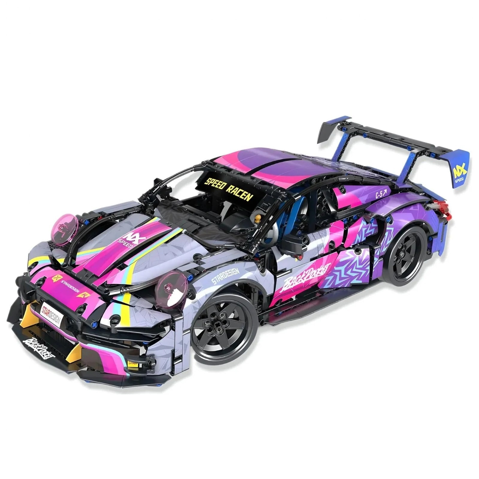 Xingya Youpin 66623 - Cyberpunk 911 GT Race Coupe | Power Blockz