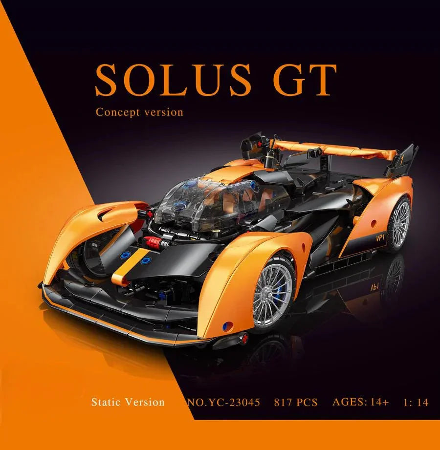 Happy Build YC-23045 - Futuristic Solus GT Concept - vue 3 | Power Blockz