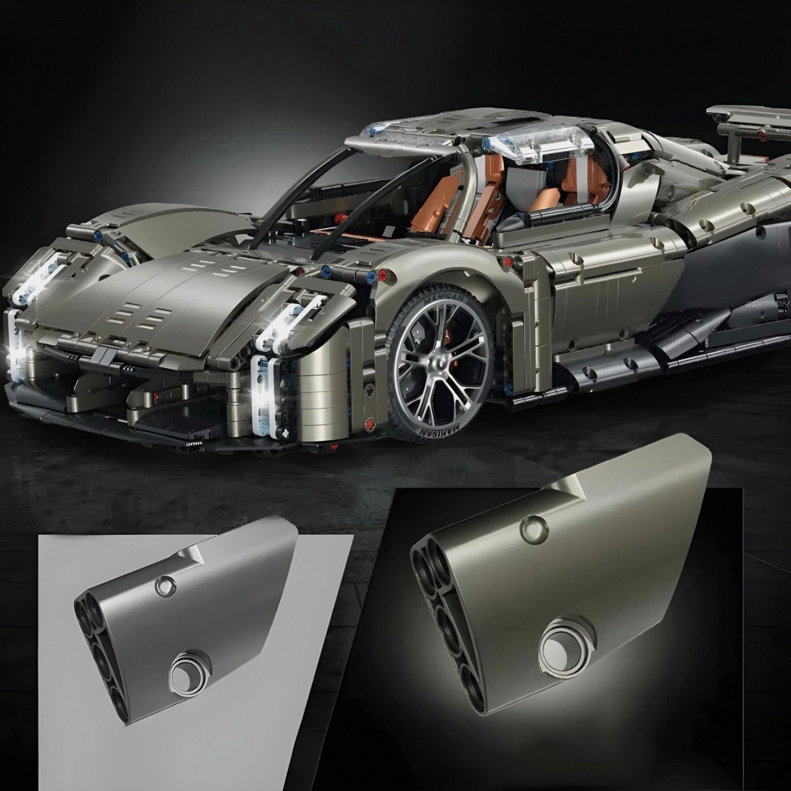 Guly 10626 - Static Version - Mission X Hypercar Concept - vue 7 | Power Blockz