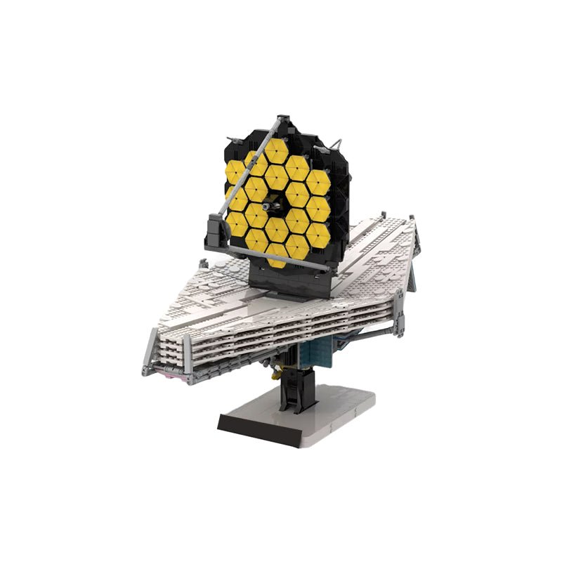 Gobricks MOC-77613 - Collectors Edition JWST James Webb Space Telescope - vue 2 | Power Blockz
