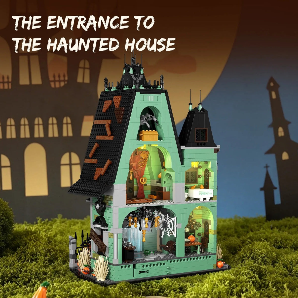 Xbert 66223 - The Haunted House - vue 4 | Power Blockz