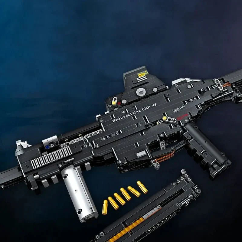 Jiestar 92401 - UMP45 SMG - vue 4 | Power Blockz