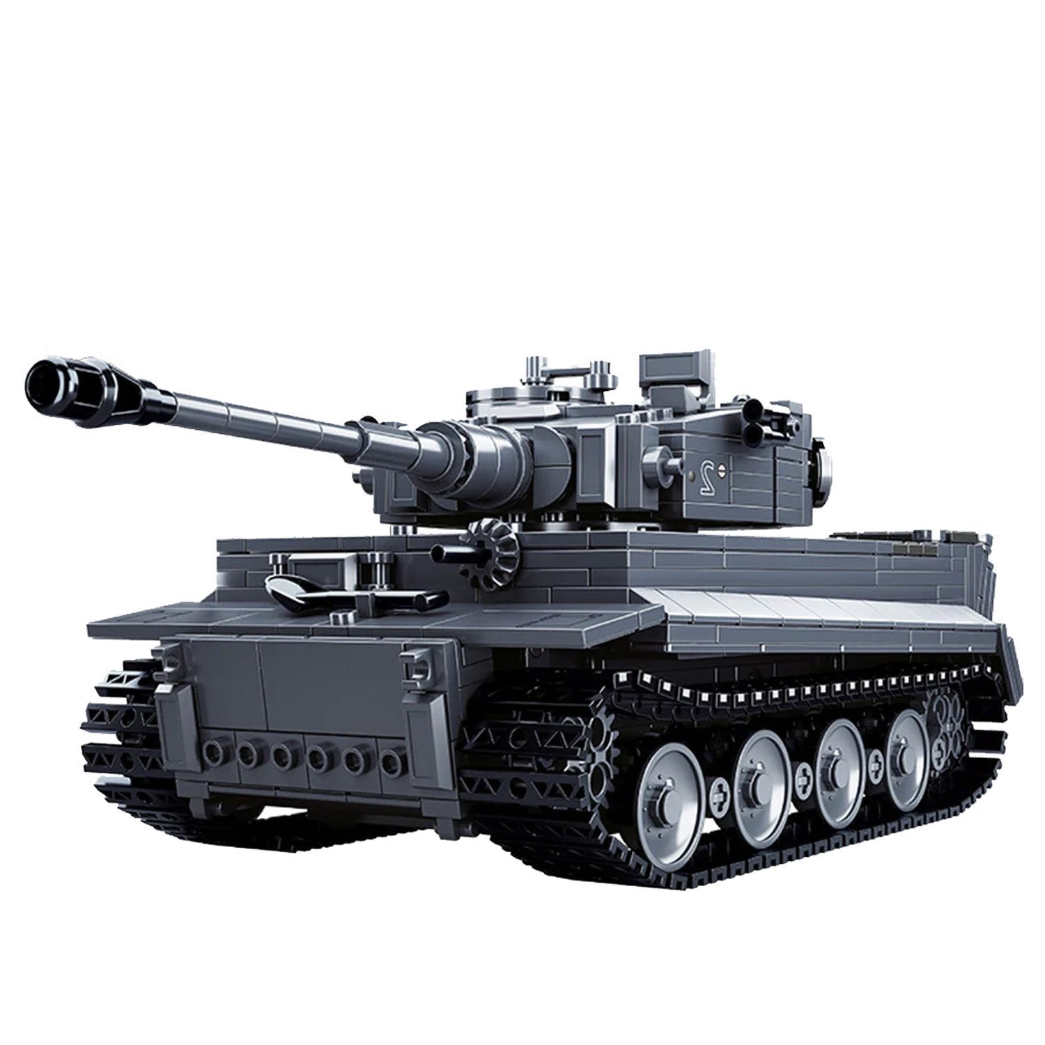Sluban M38-B0851 - M38-B0851 Panzerkampfwagen Tiger Remote Controlled | Power Blockz