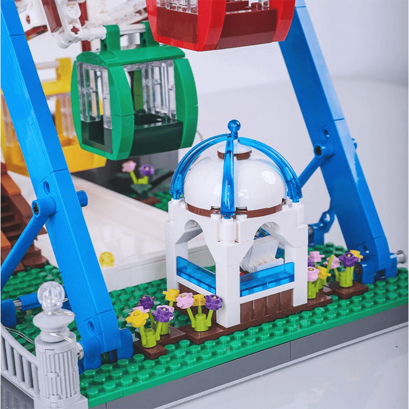 Mould King 11006 - Motorised Ferris Wheel - vue 7 | Power Blockz