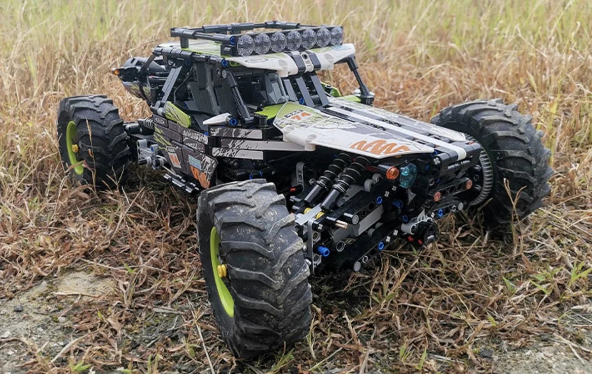 Mould King 18002 - Baja Desert Rally Buggy - vue 3 | Power Blockz