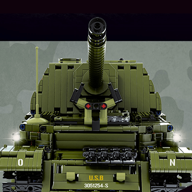 TGL T4012 - Remote Controlled Ferdid Tank Destroyer - vue 5 | Power Blockz
