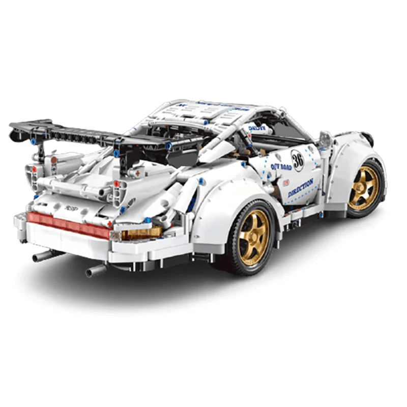 Happy Build YC-QC016 - Air-Cooled 911 GT2 RS Track Racer - vue 5 | Power Blockz
