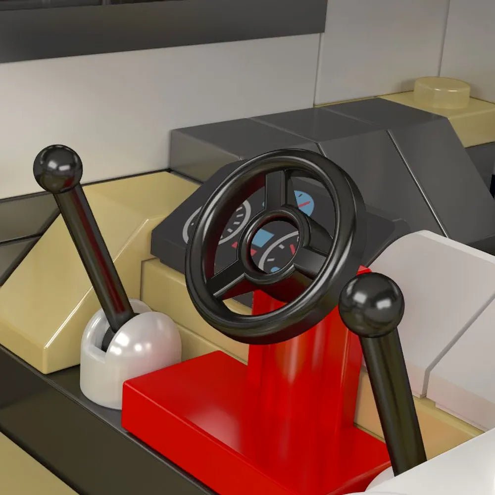Mould King 10195 - Fishing Boat - vue 2 | Power Blockz