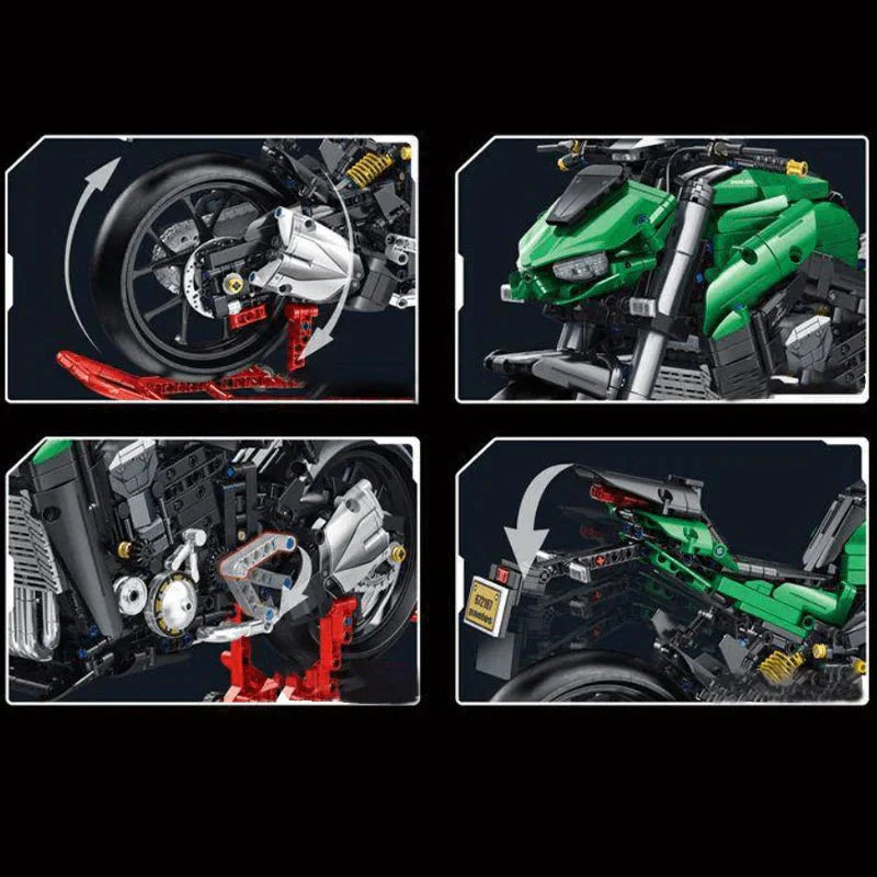 Panlos 672107 - Naked Sport Bike R - vue 4 | Power Blockz