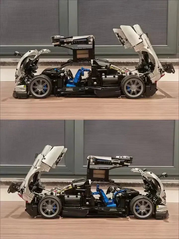 Rastar 97900 - Carbon Aero Huayra BC Hypercar - vue 11 | Power Blockz