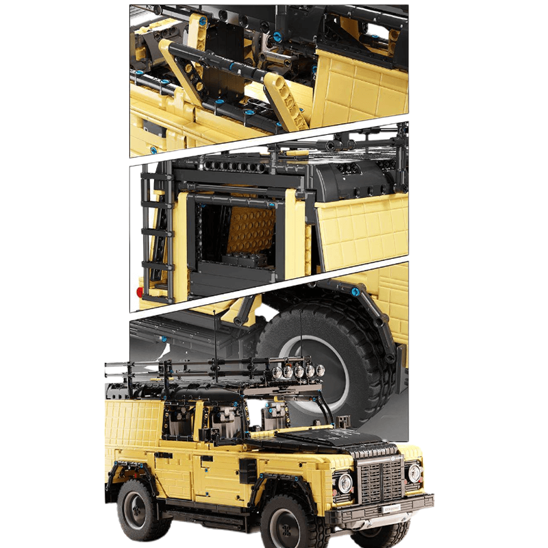 YC-23029 - Land Rover Defender Safari Edition - vue 7 | Power Blockz