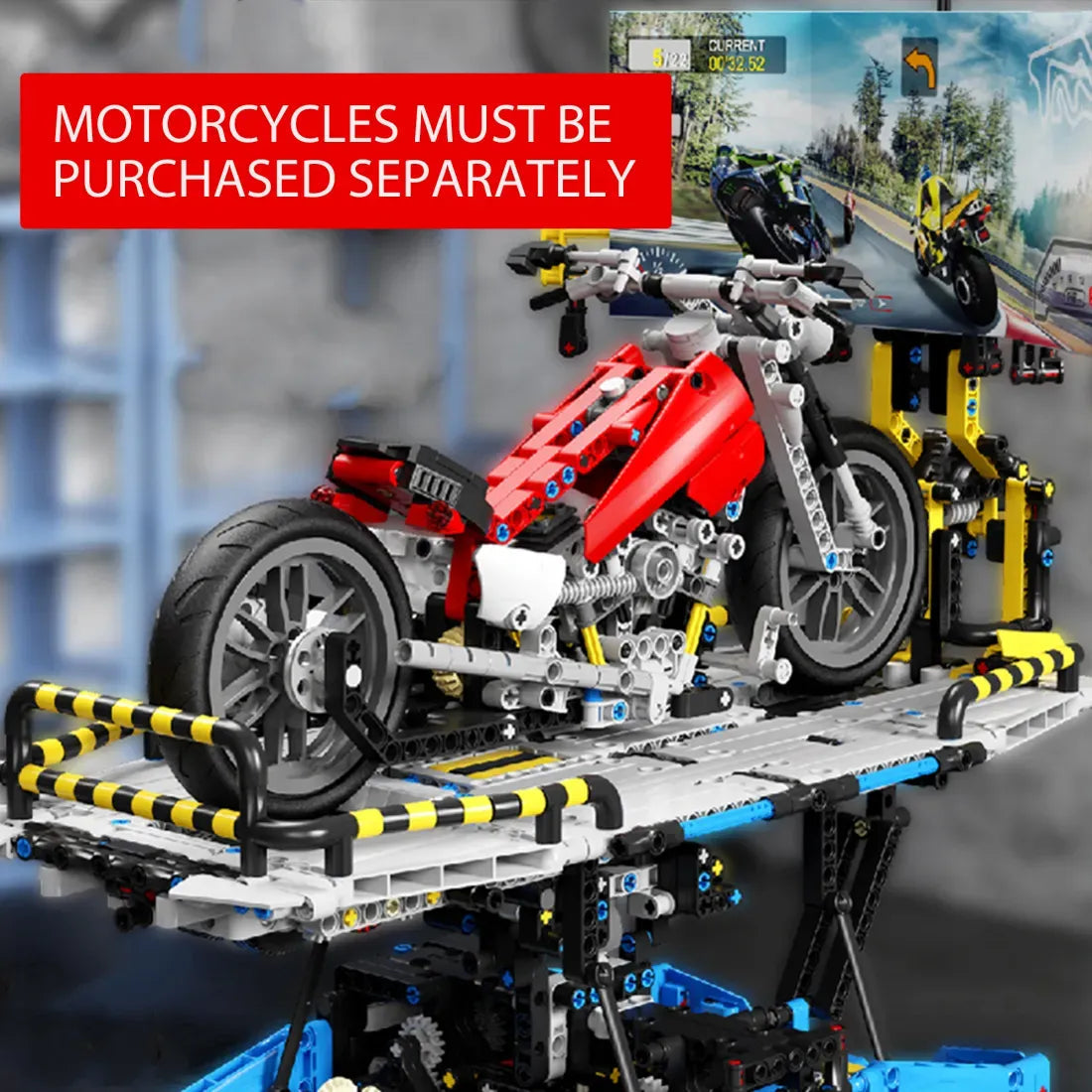 TAIGAOLE T2016 - Motorcycle Simulation Test Bench - vue 6 | Power Blockz