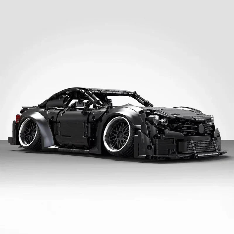 GOLDBERPOEMS U0100 - Stanced C63 V8 Street Sedan - vue 4 | Power Blockz
