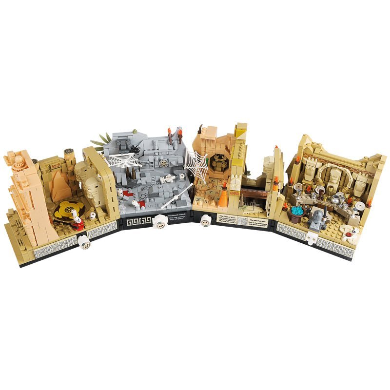 Tok Moc 66037 - Indiana Jones The temple of the Holy Grail - vue 4 | Power Blockz