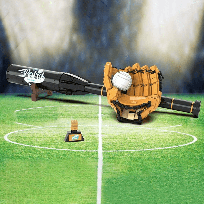 DK 80021 - Baseball Bat - vue 3 | Power Blockz