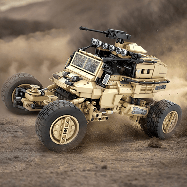 Sembo 704951 - Remote Controlled Army Buggy - vue 2 | Power Blockz