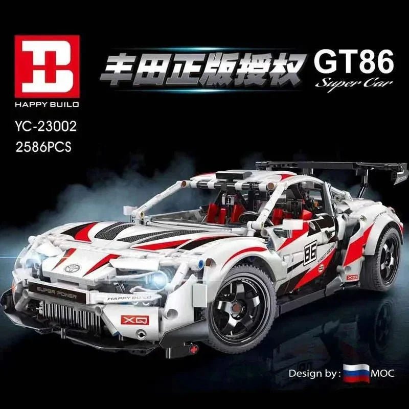 DK YC-23002 - JDM Supra Drift Sport Coupe - vue 4 | Power Blockz