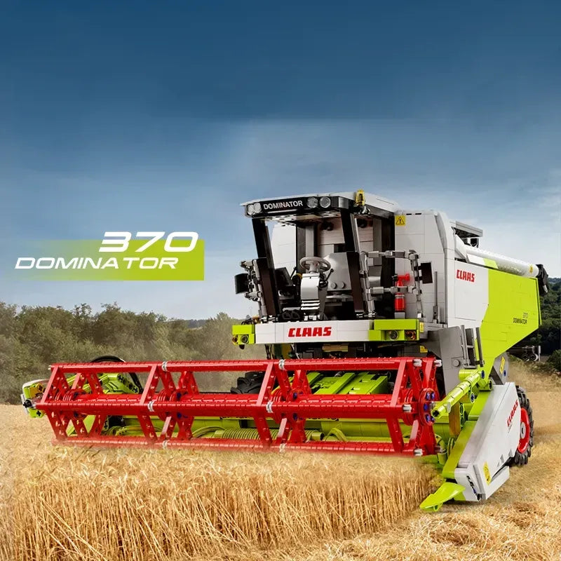 CaDa C61508W - Claas Dominator 370 Harvester - vue 8 | Power Blockz