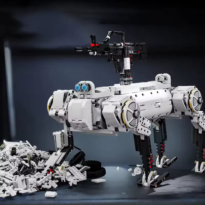 12GO 96009 - Military Robot Dog - vue 5 | Power Blockz
