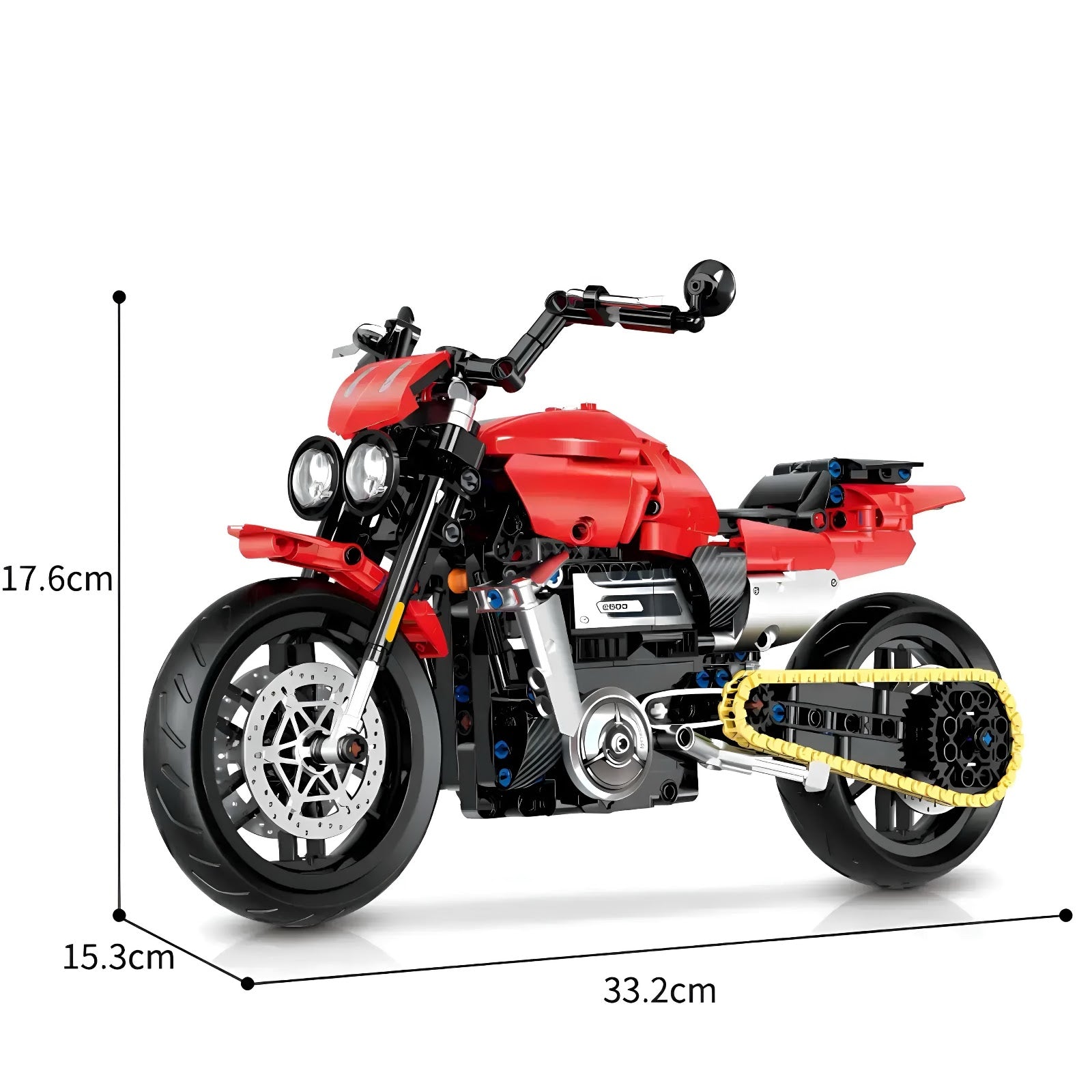 Kaixuan 60528 - 2500cc Rocket Legend - vue 5 | Power Blockz