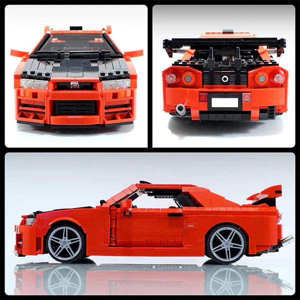 Sembo SY0001 - JDM Twin-Turbo Street Beast R34 - vue 9 | Power Blockz