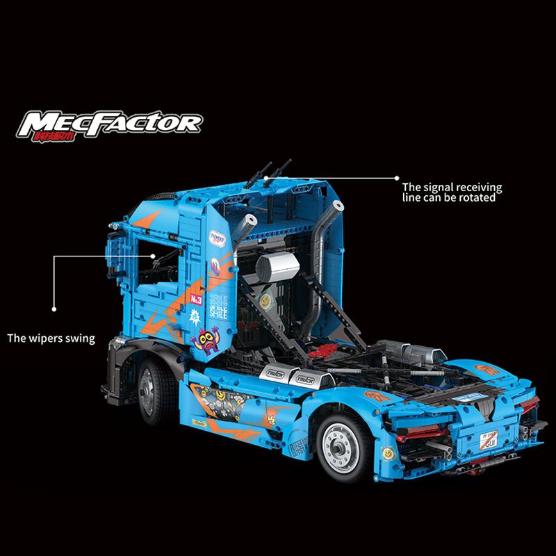 Decool 33016 - RC Long-Haul Trailer Truck - vue 2 | Power Blockz