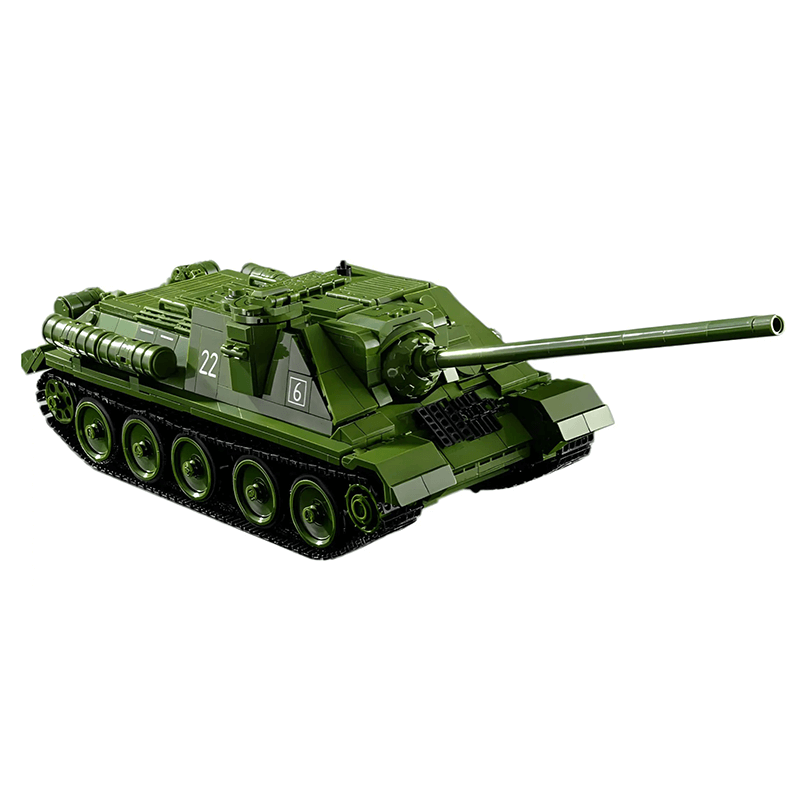 Panlos 632022 - Remote Controlled SU-100 Tank Destroyer | Power Blockz