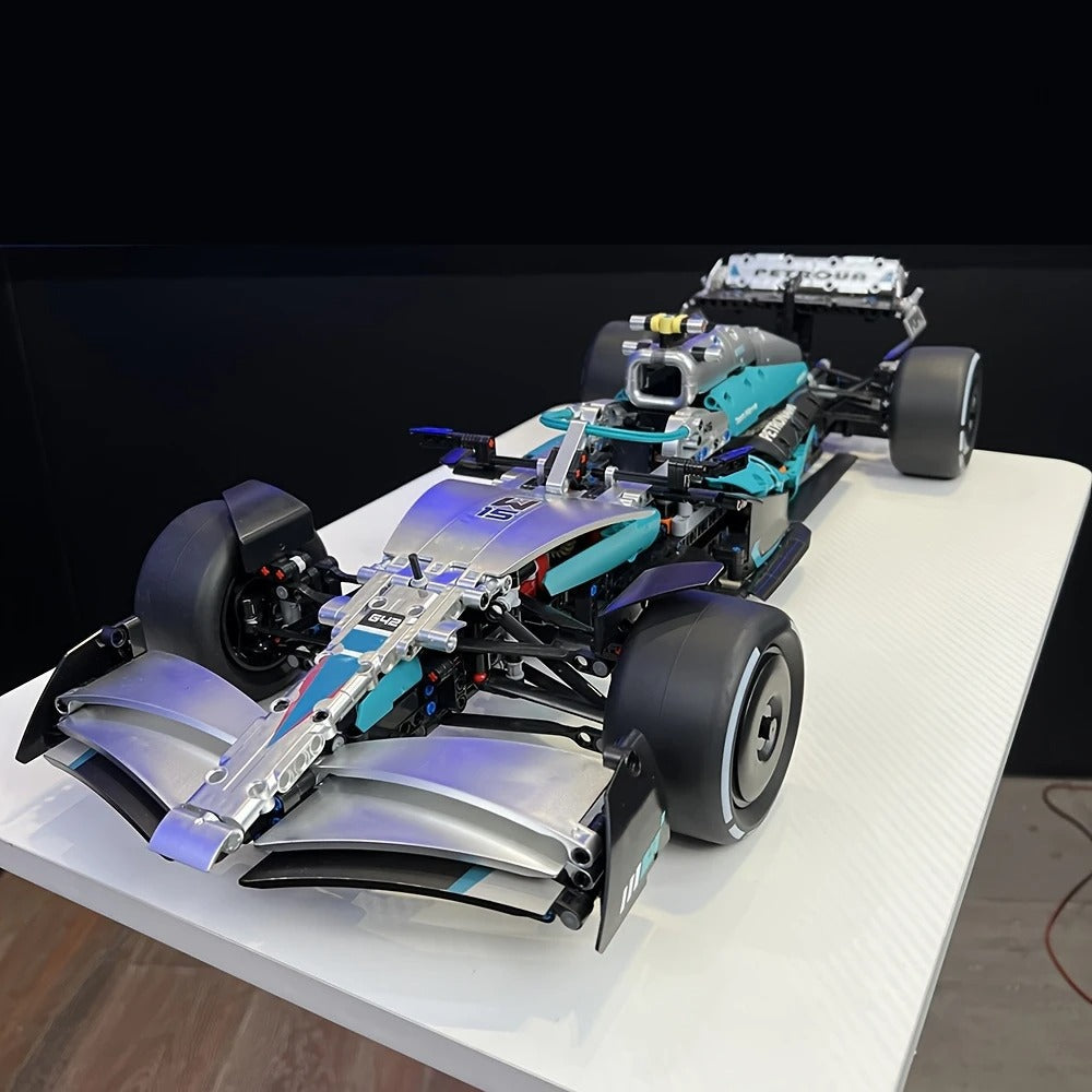 AMG F1 W15 | 1980pcs - AMG F1 W15 - vue 5 | Power Blockz