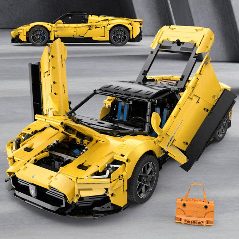 Rastar 93500 - Static Version - Maserati MC20 - vue 14 | Power Blockz