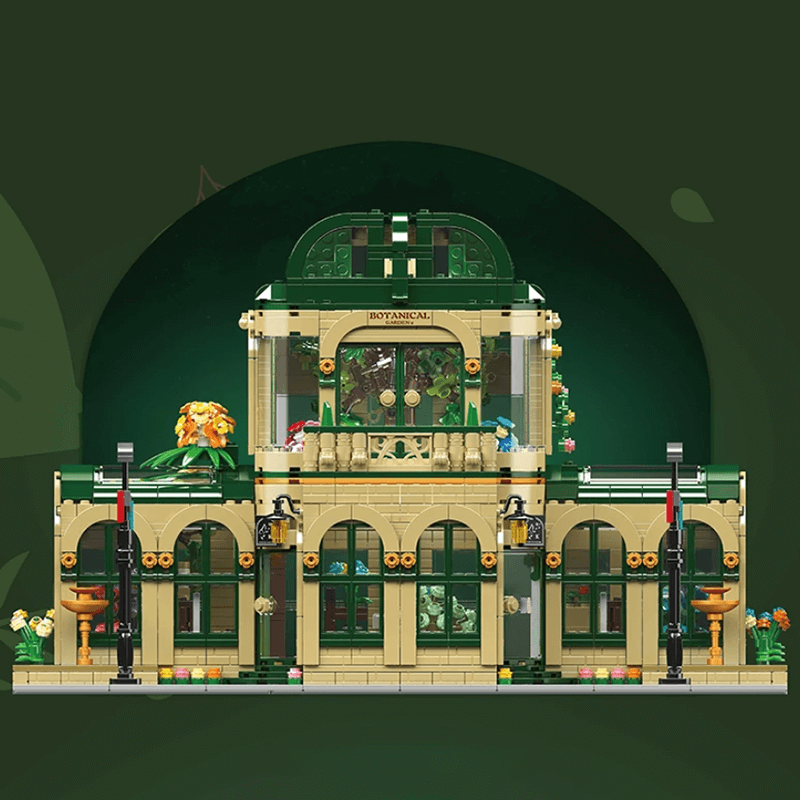Mould King 16057 - Dome Botanical Gardens - vue 3 | Power Blockz