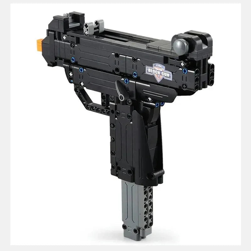 CaDa C81008W - Military UZI SMG - vue 11 | Power Blockz