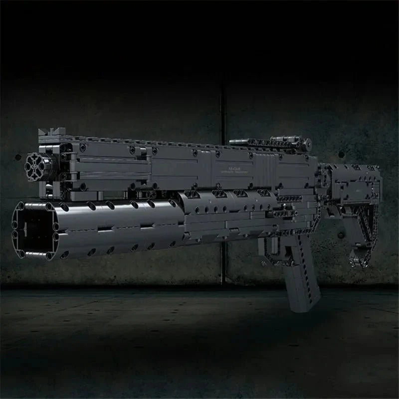 Mould King 14014 - Motorized Grenade Launcher - vue 6 | Power Blockz