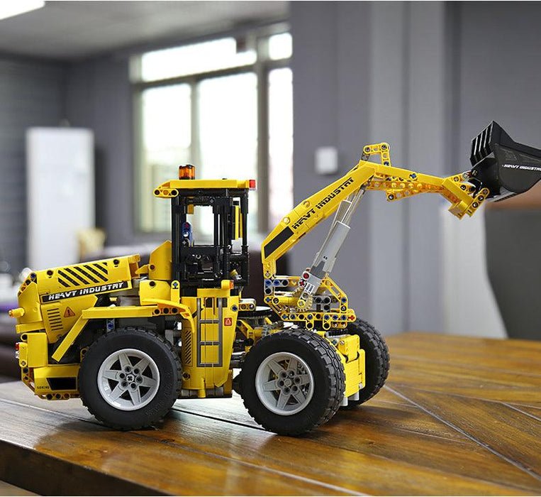 Mould King 13122S - RC Heavy-Duty Bulldozer - vue 5 | Power Blockz