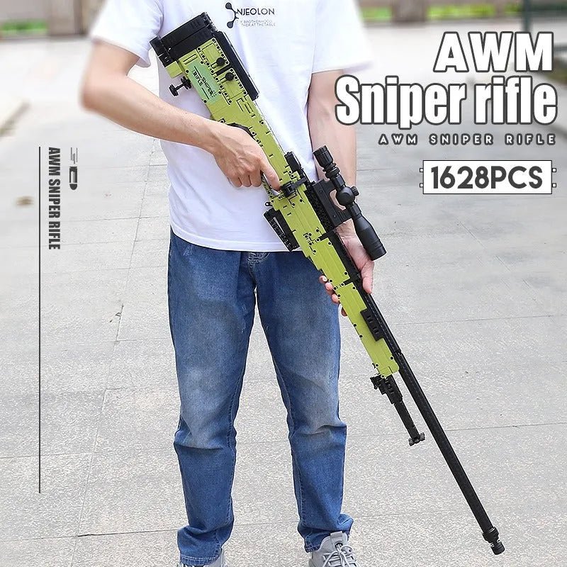 Mould King 14010S - Military AWM - vue 7 | Power Blockz