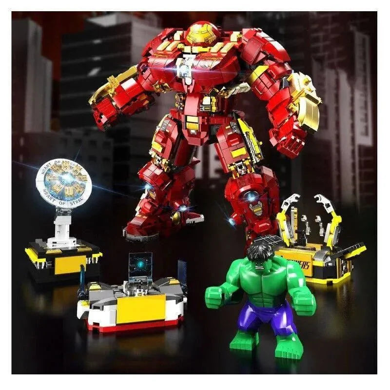Power Blockz 76105 - Iron Hero Super Armored Hulk - vue 4 | Power Blockz
