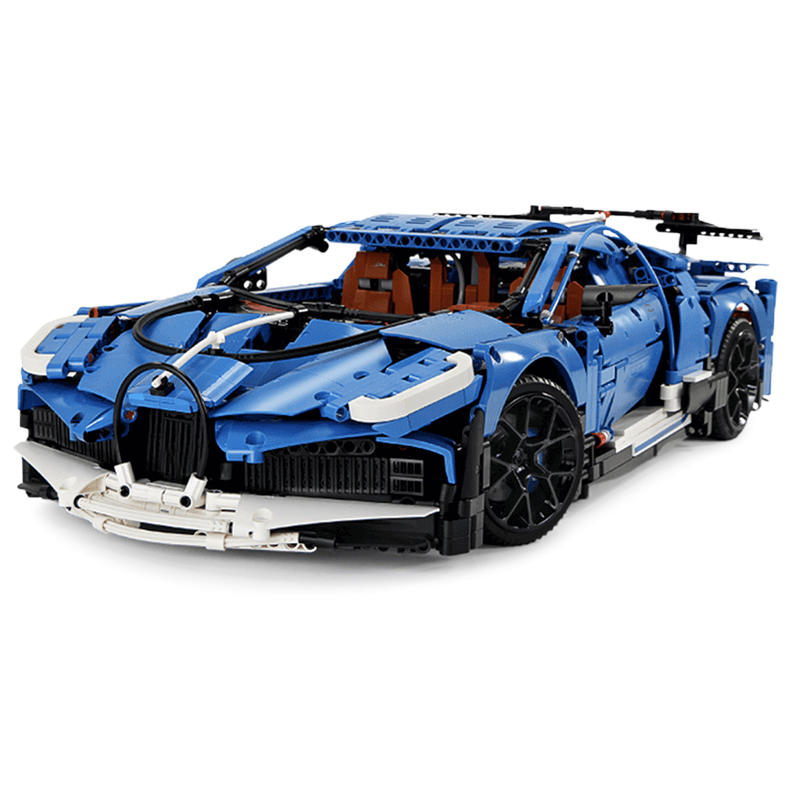 Mould King 13125 - Aerodynamic W16 Chiron Hyper Beast | Power Blockz