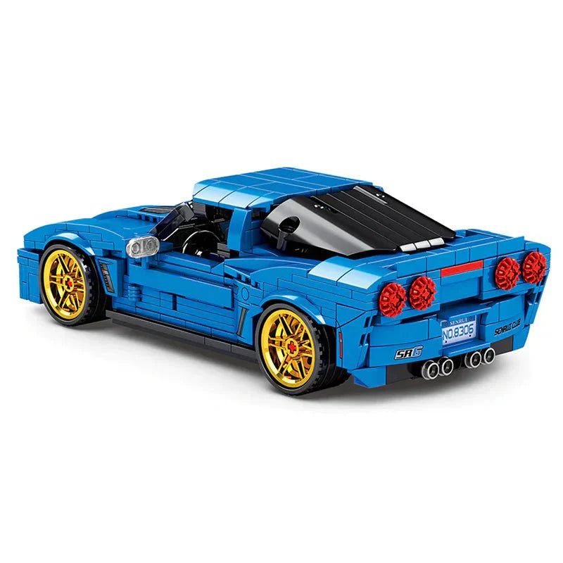 Sembo SY8306 - American V8 Sports Coupe - vue 4 | Power Blockz