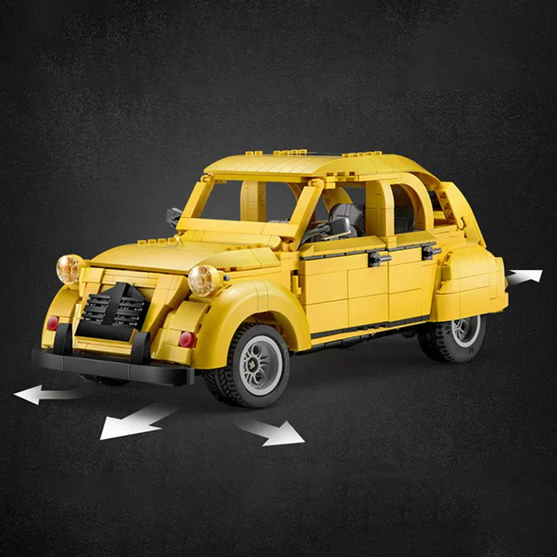 CaDA C61026W - Static - Vintage Citroen 2CV - vue 8 | Power Blockz