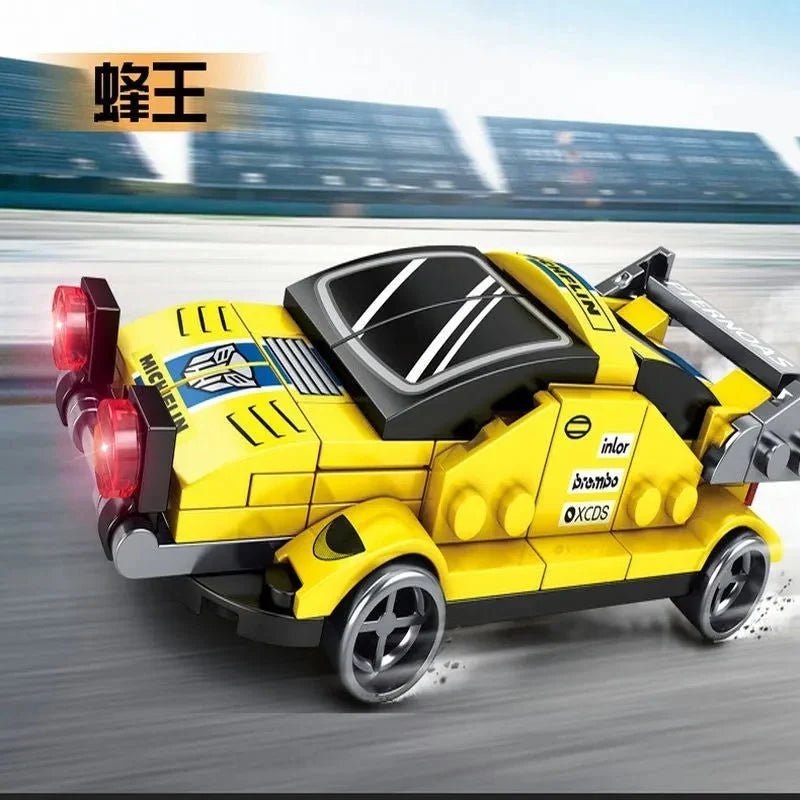 Mechanical Transformation Robot Racing Car Bricks Toy | 657pcs - Mechanical Transformation Robot Racing Car Bricks Toy - vue 3 | Power Blockz
