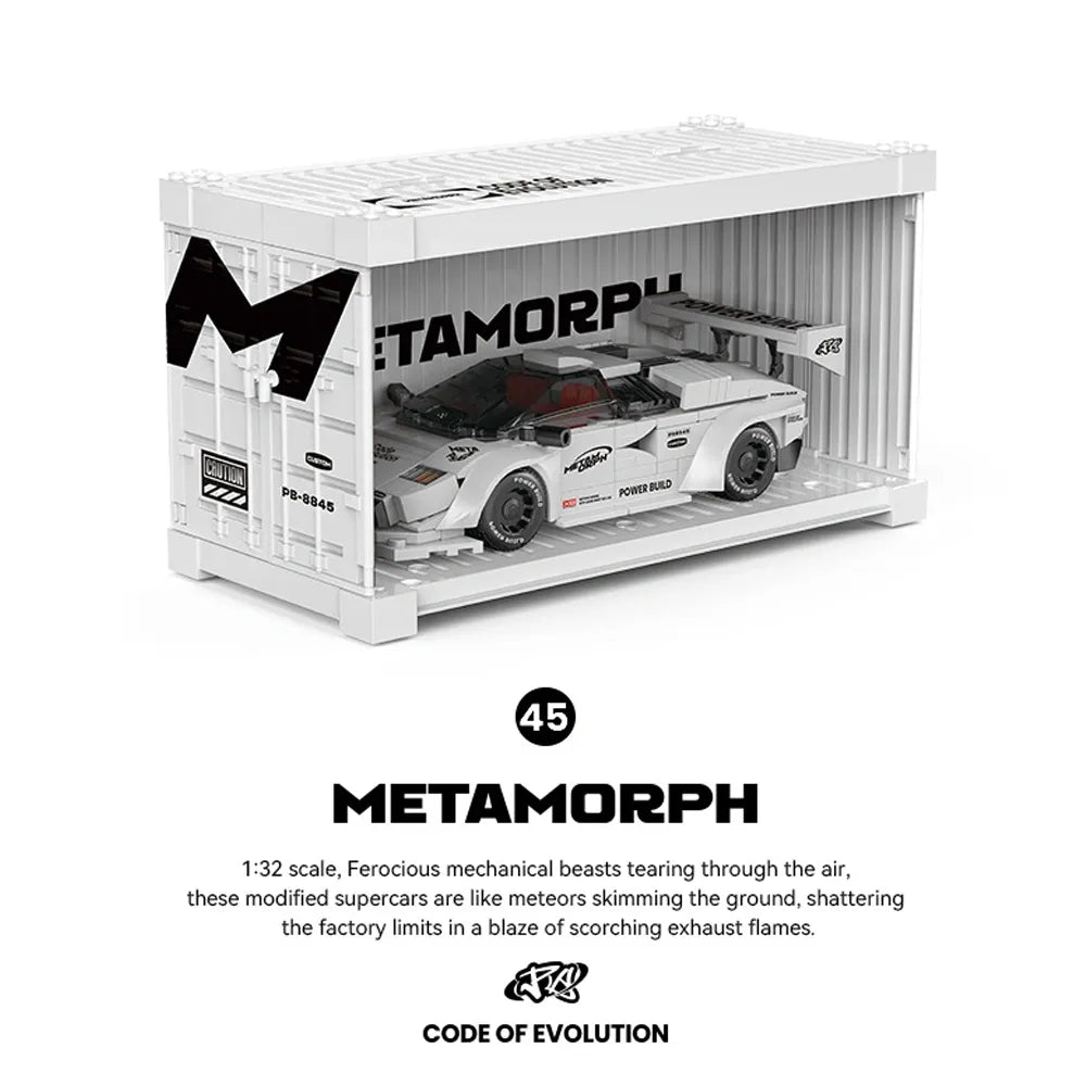 PB8845 - Metamorph Countach - vue 5 | Power Blockz