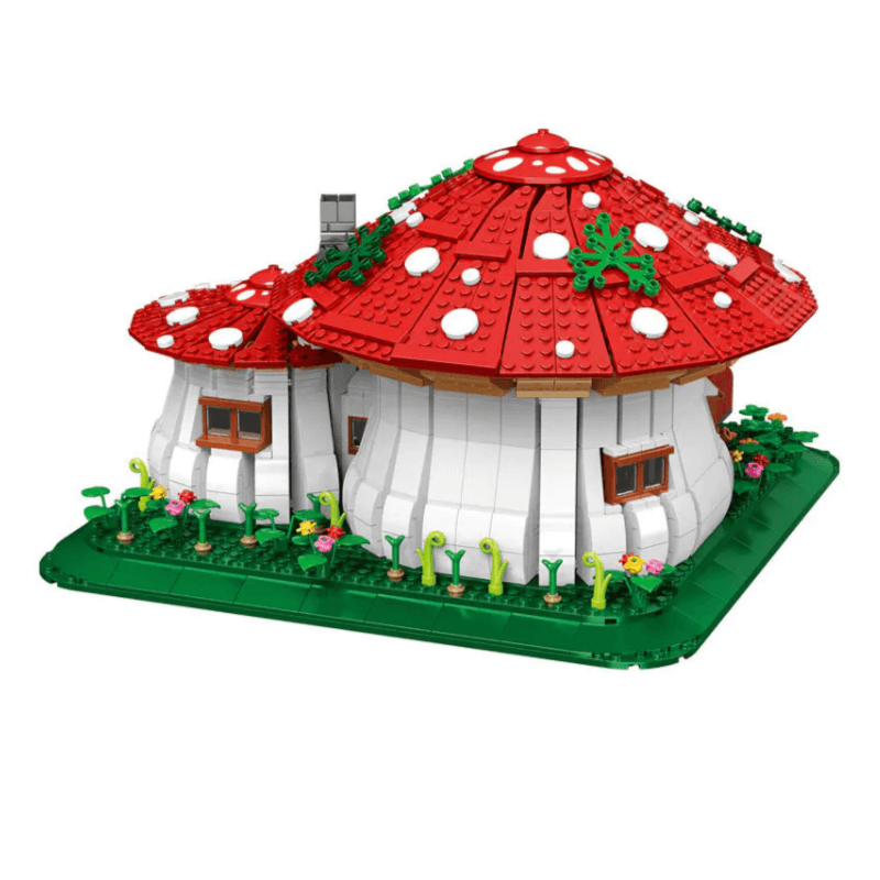 ZHEGAO 01016 - Mushroom House - vue 3 | Power Blockz